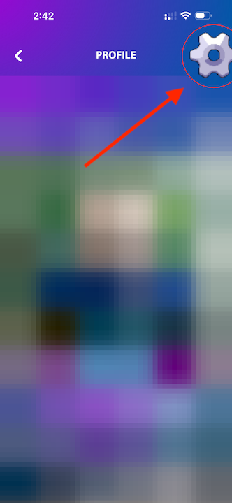 Go to Your Profile
